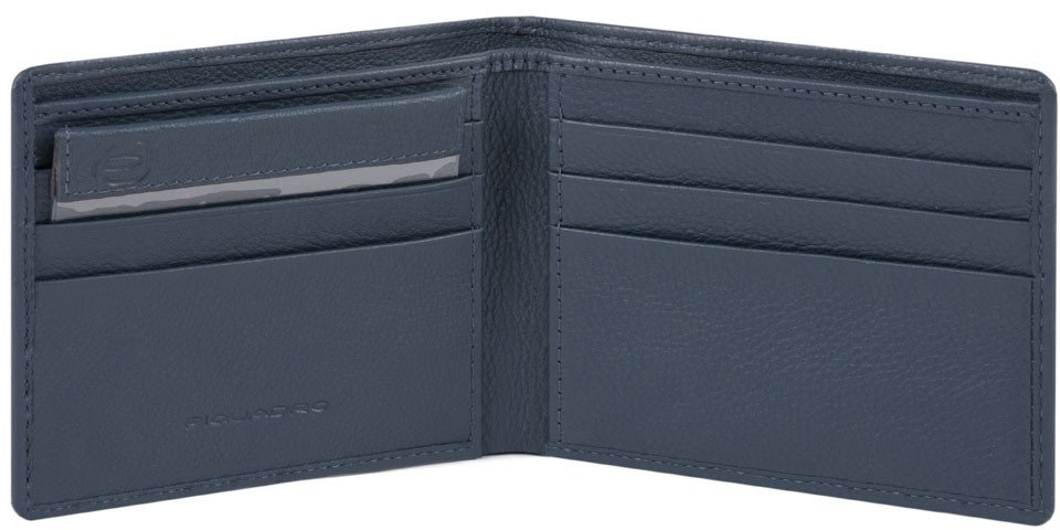 

Портмоне Piquadro AKRON/Blue гориз. с отдел. для док. с RFID защитой (11x9x1,5) PU3891AOR_BLU