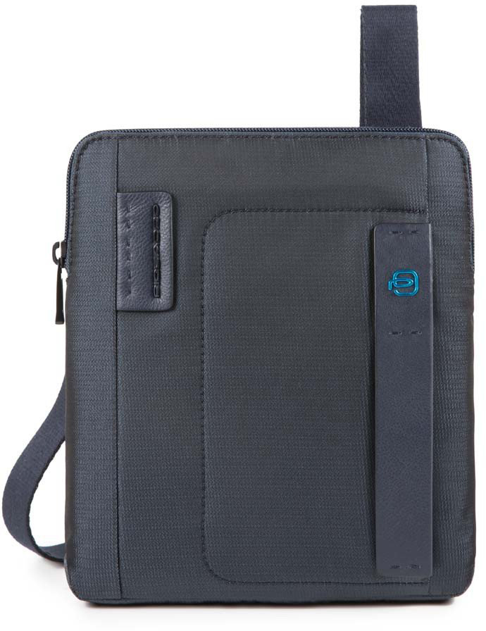 

Сумочка Piquadro PULSE/ChevronBlue с 1 отдел. на ремне CA1358P16_CHEVBLU