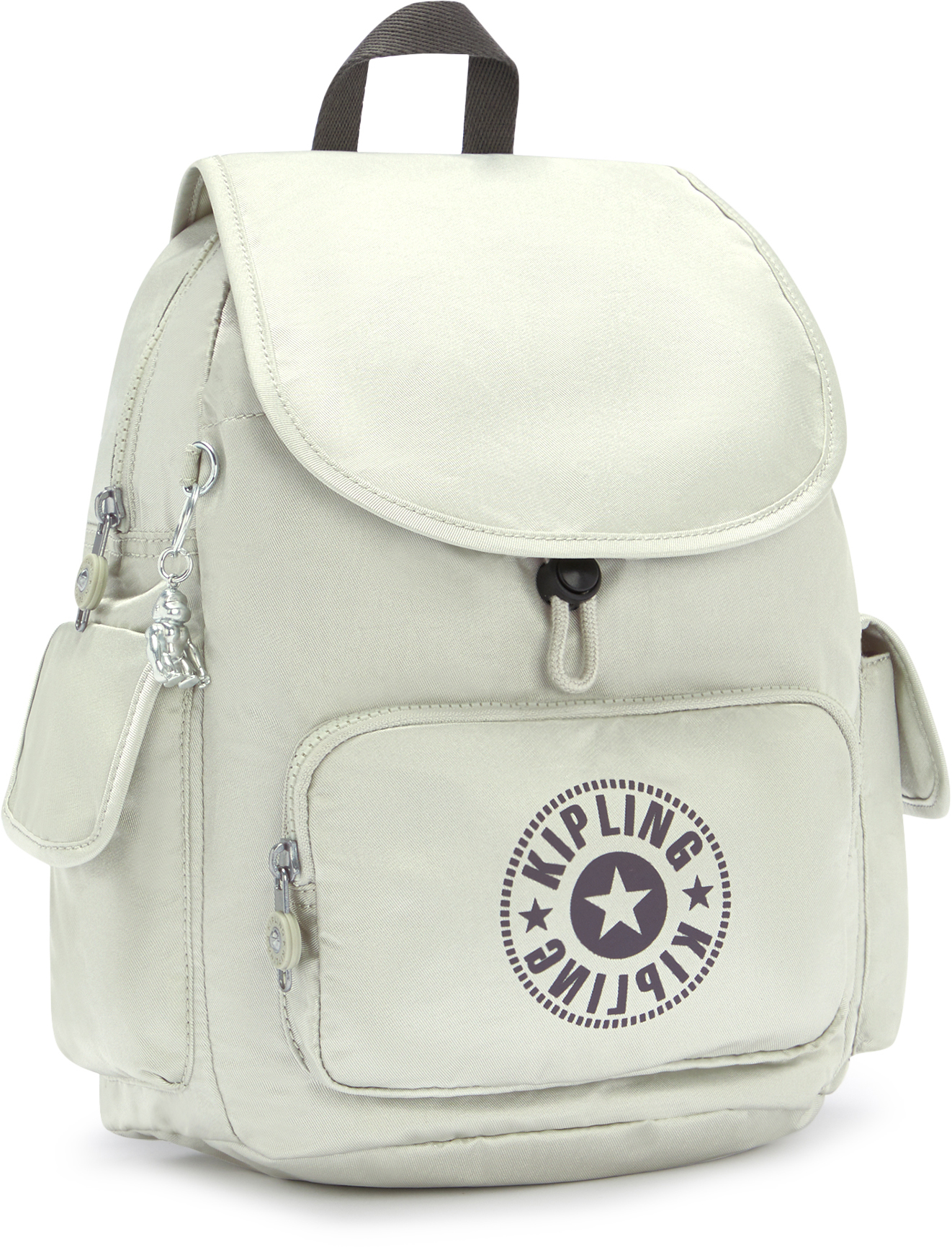 

Рюкзак Kipling BASIC PLUS / Dynamic Silver CITY PACK S (13л) (27x33,5x19см) K15641_G31