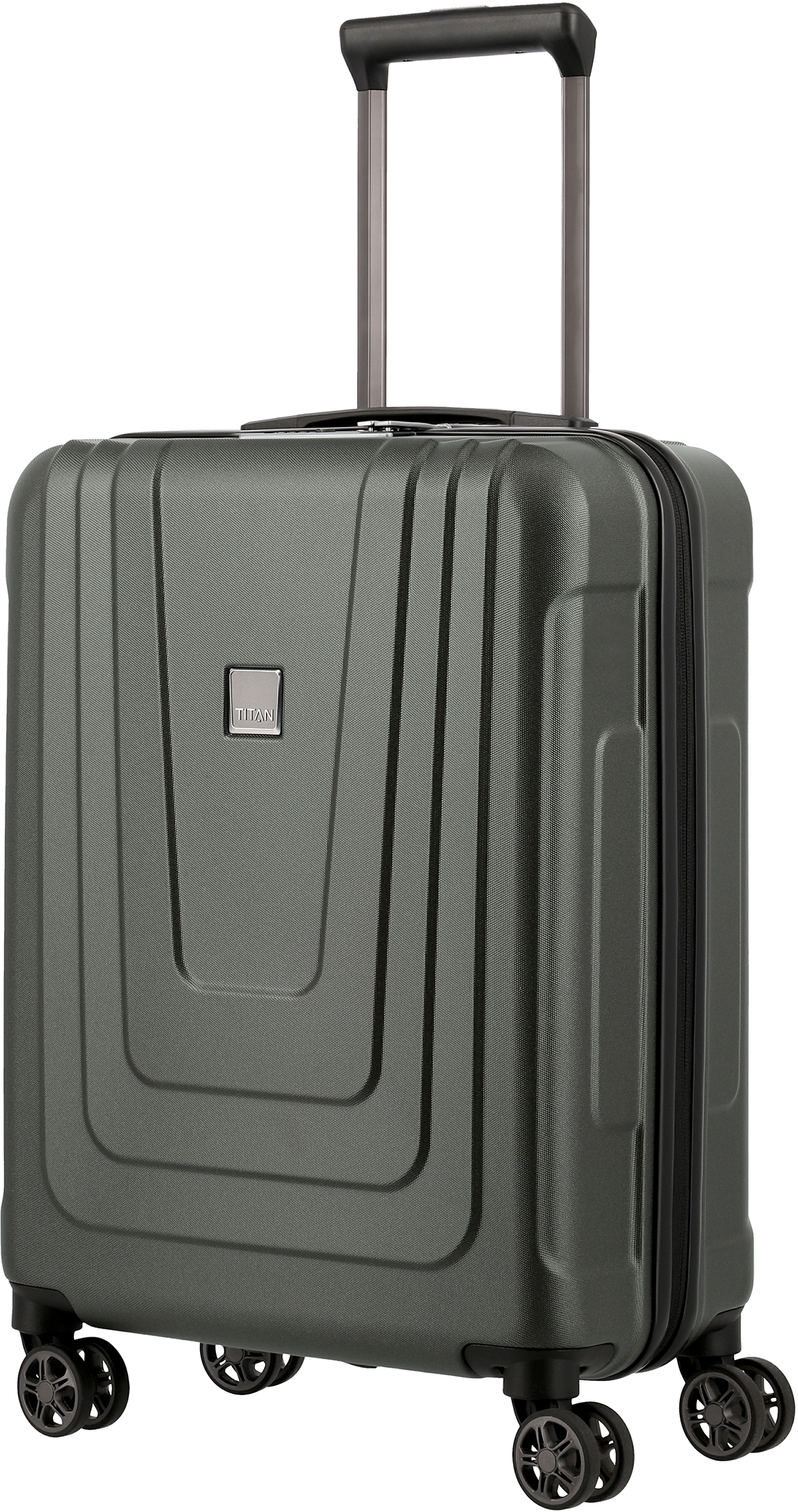 

Чемодан Titan X-RAY 19/Atomic Steel на 4 колесах S (40л,2,5кг) (40x55x20см) Ti700846-84