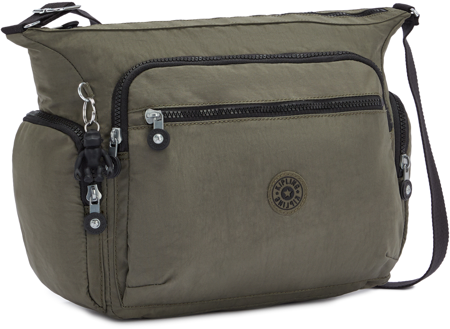 

Женская сумка Kipling BASIC / Green Moss GABBIE женская наплечная (12л) (35,5x30x18,5см) K15255_88D