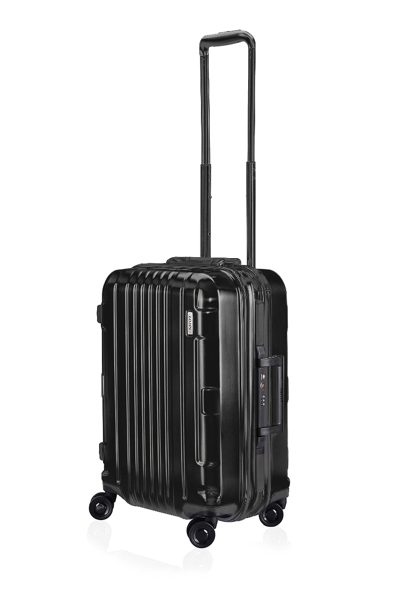 

Чемодан Lojel KOZMOS INTERLOCK/Black S на 4 колесах (39л,3,2кг) (37x55x23см) Lj-CF1375-2S_B