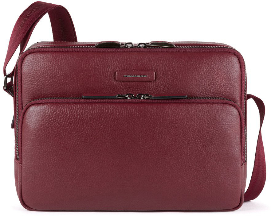 

Сумочка Piquadro MODUS Restyling/Bordeaux наплечная с отдел. д/iPad CA5086MOS_BO