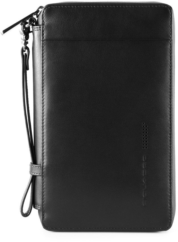 

Сумочка Piquadro URBAN/Black Тревеллер на молнии с отдел. для кред.карт с RFID защитой + клатч (14x22,5x2,5) PP3246UB00R_N