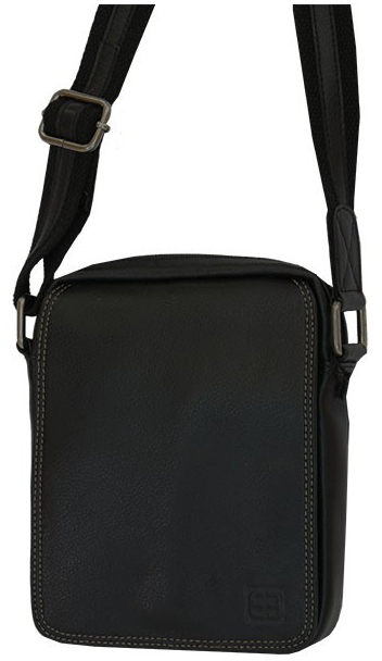 

Сумочка Enrico Benetti LEATHER/Black наплечная (16x21x4см) Eb52006 000