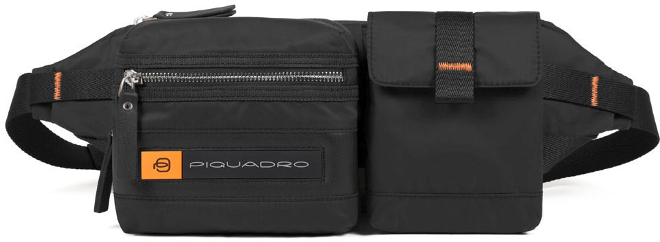 

Сумка на пояс Piquadro BIOS/Black на пояс со съемными карманами CA5112BIO_N