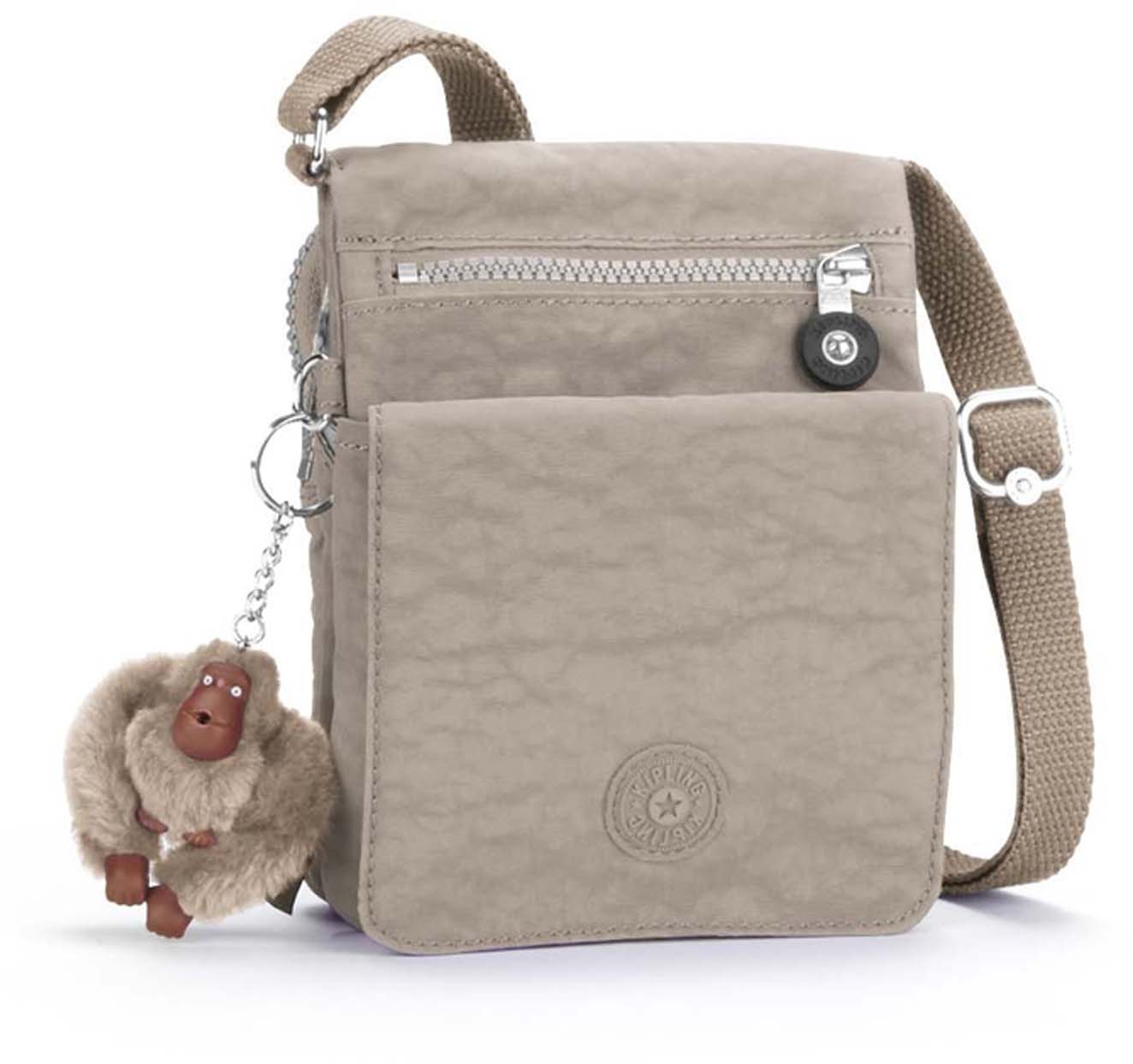 

Сумочка Kipling BASIC / Warm Grey ELDORADO наплечная верт. (15x19,5x2см) K13732_827