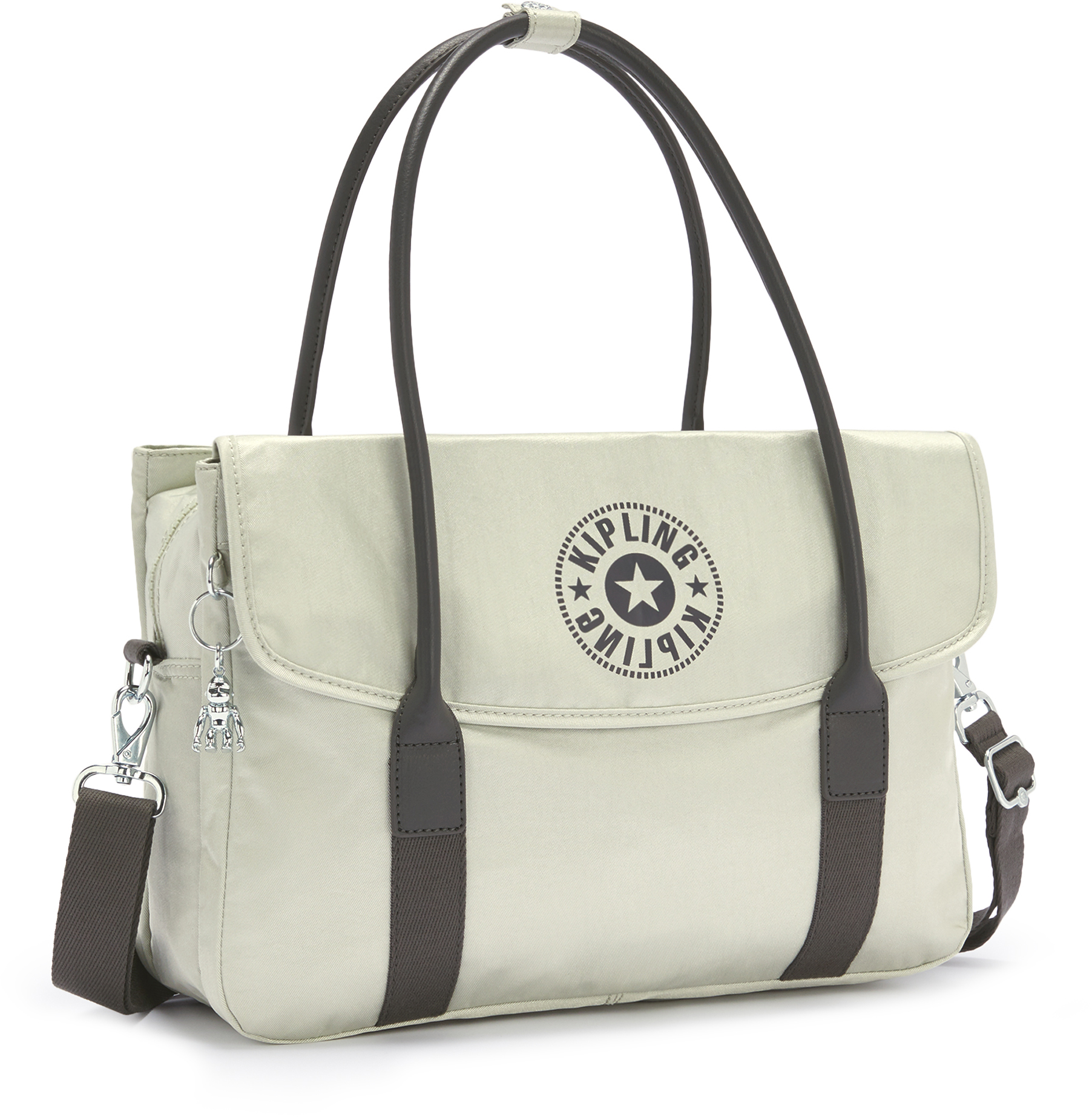 

Сумка для ноутбука Kipling BASIC PLUS / Dynamic Silver SUPERWORKER S двуручн. с отдел. д/ноут 13" (13л) (38x25x13см) KI4555_G31