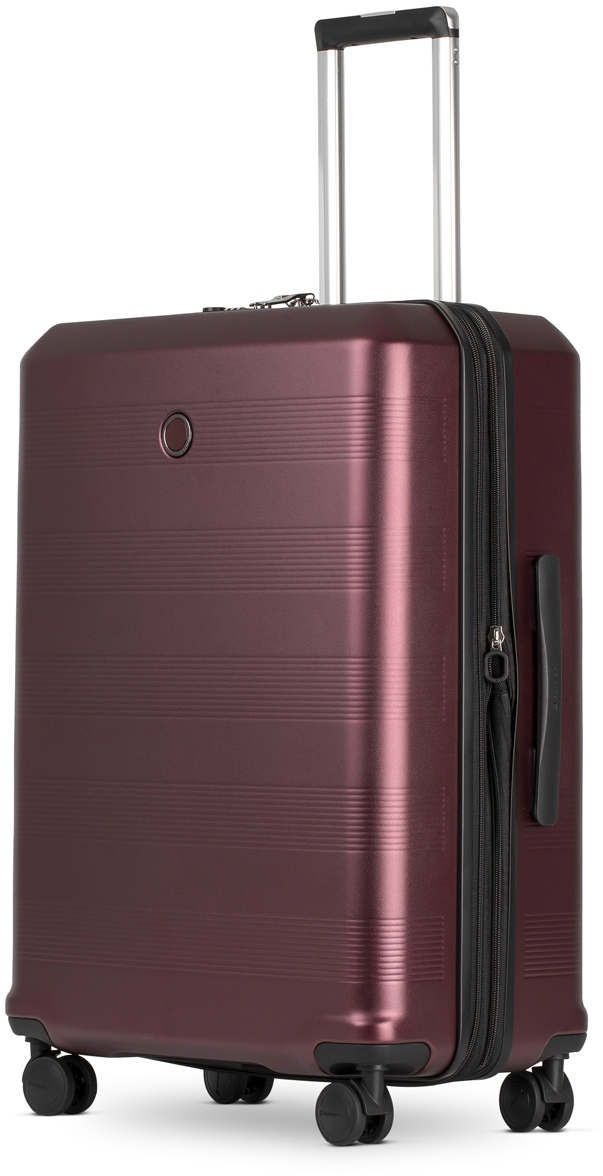 

Чемодан Echolac CIELO/Burgundy на 4 колесах M (84л,3,45кг) (47x69x27см) EcPC121-402-19
