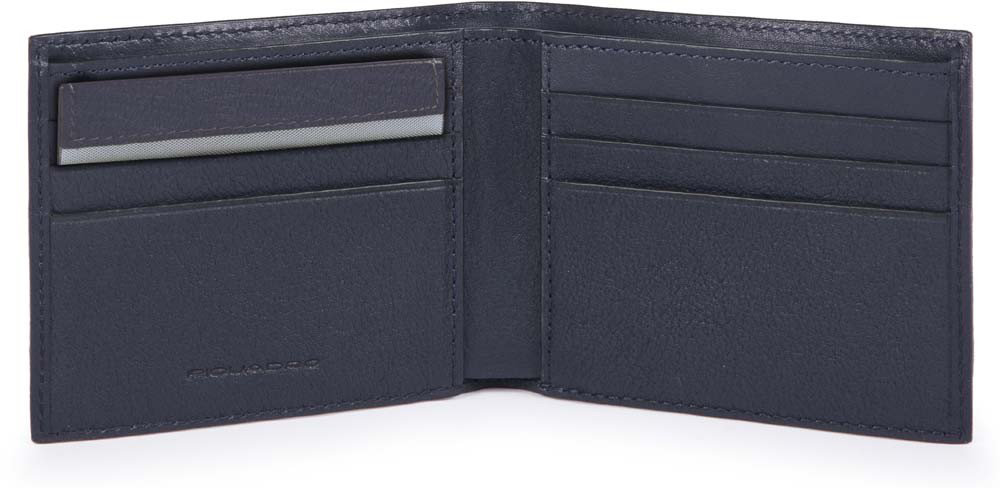 

Портмоне Piquadro B3S/N.Blue гориз. с отдел. для док. с RFID защитой (11x9x1,5) PU3891B3SR_BLU2