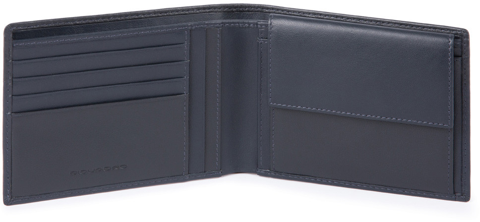 

Портмоне Piquadro URBAN/Blue с отдел. для монет с RFID защитой (13x9,5x2) PU257UB00R_BLU