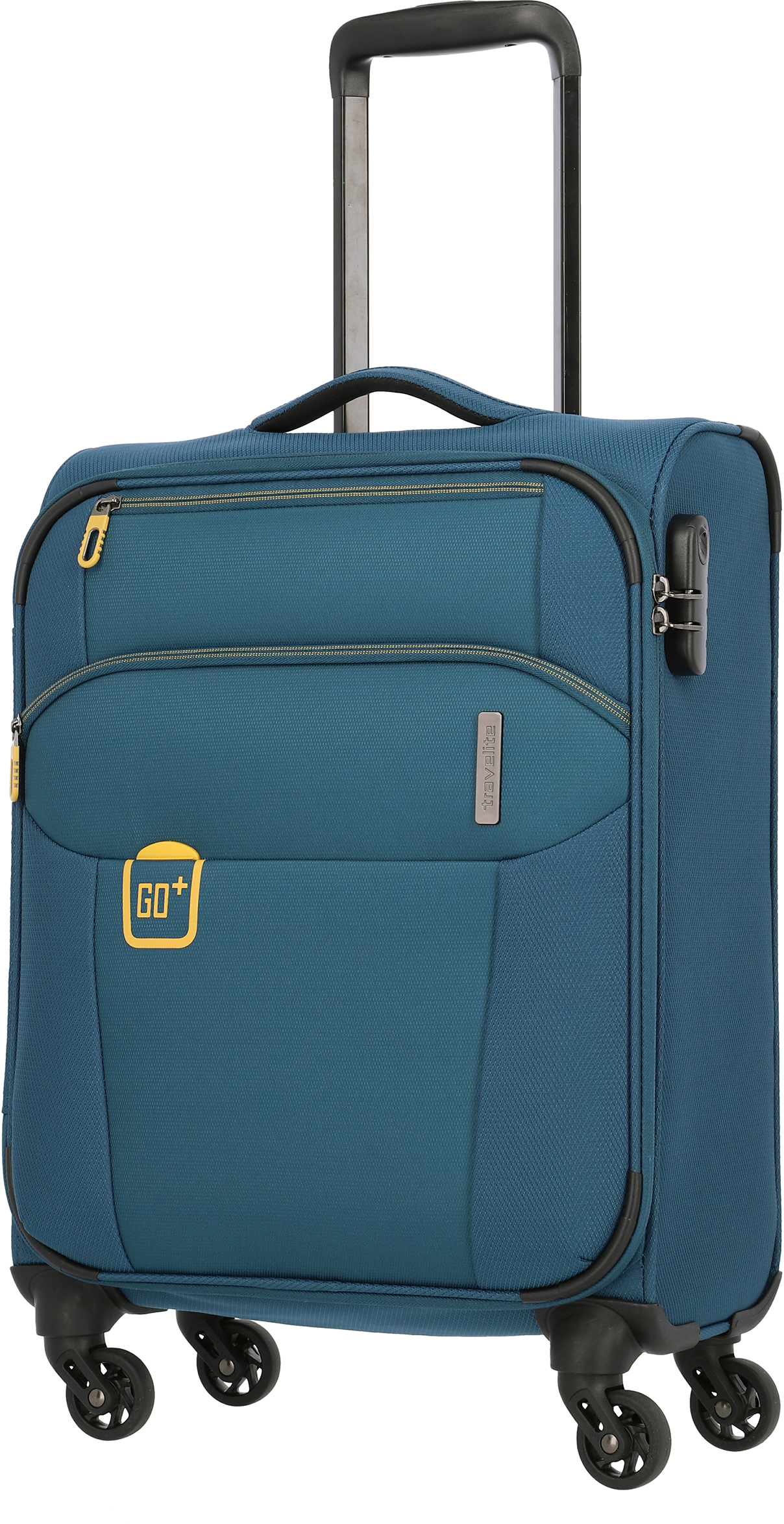 

Чемодан Travelite GO/Petrol на 4 колесах S (33л,2,2кг) (38x55x20см) TL090547-21