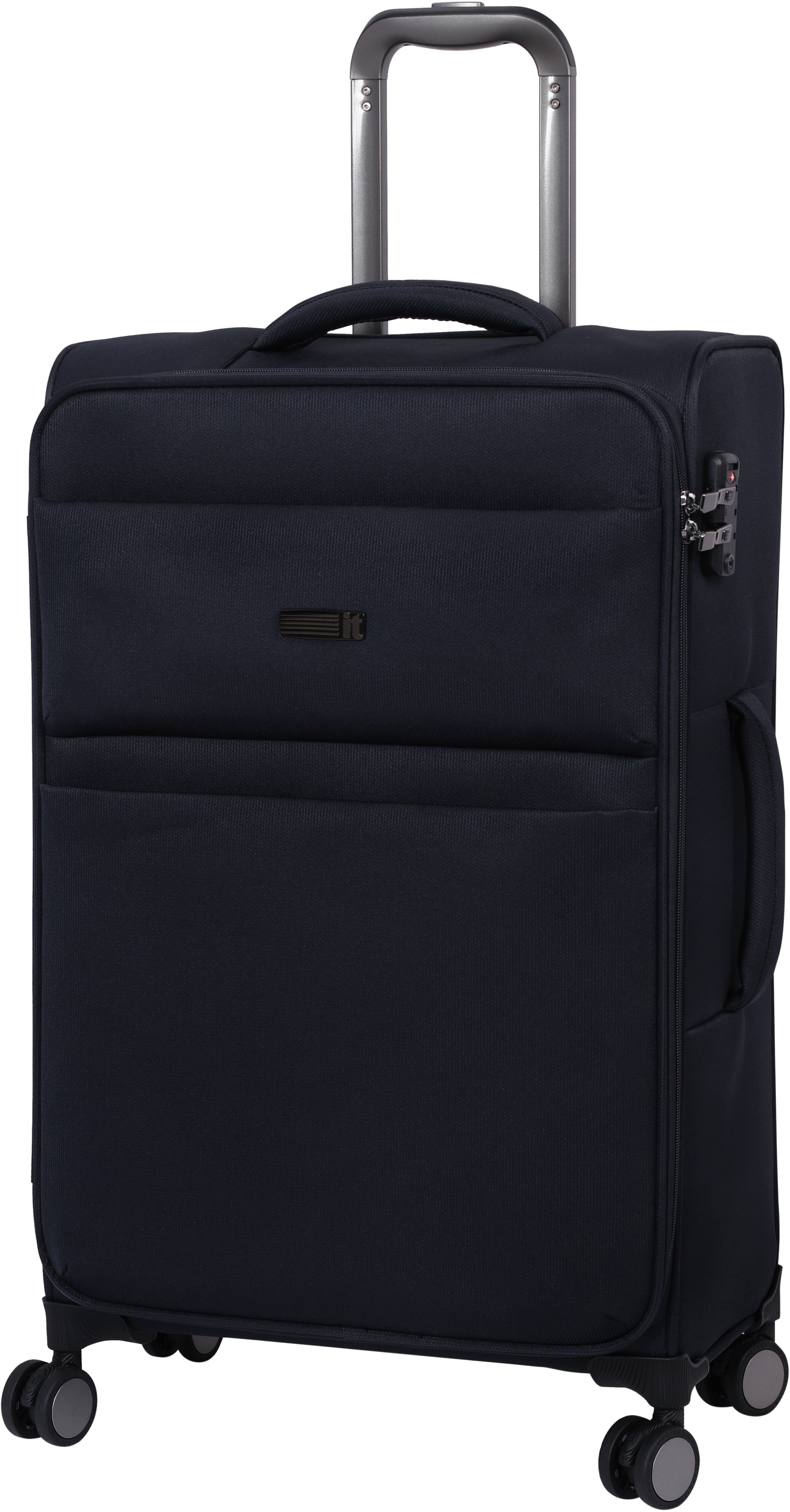 

Чемодан IT Luggage DIGNIFIED/Navy на 4 колесах M (57л,3кг) (42x70,5x24см) IT12-2344-08-M-S900