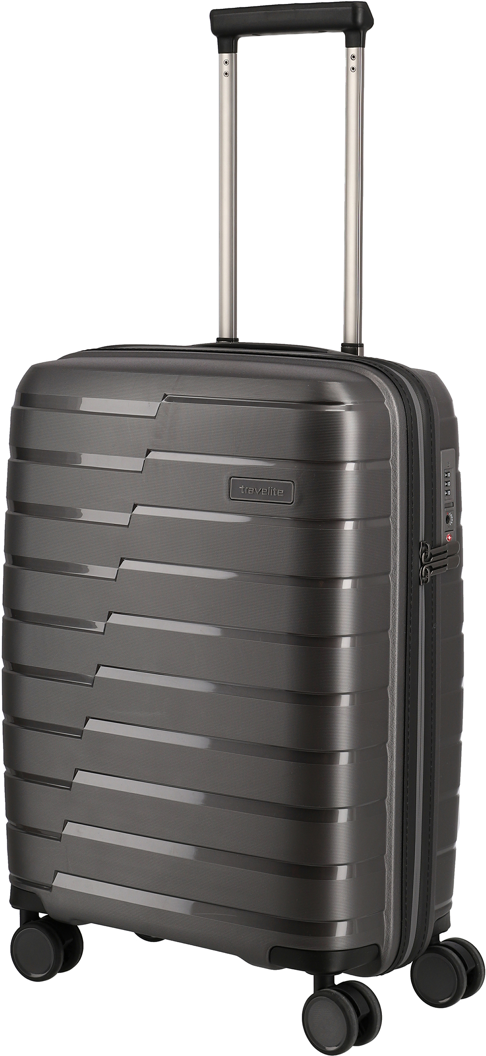 

Чемодан Travelite AIR BASE/Anthracite на 4 колесах S (37л,2,1кг) (39x55x20см) TL075347-03