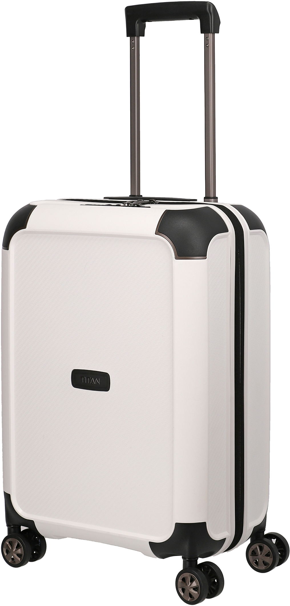 

Чемодан Titan COMPAX/White на 4 колесах S с USB (43л,2,9кг) (37x55x23см) Ti844406-29