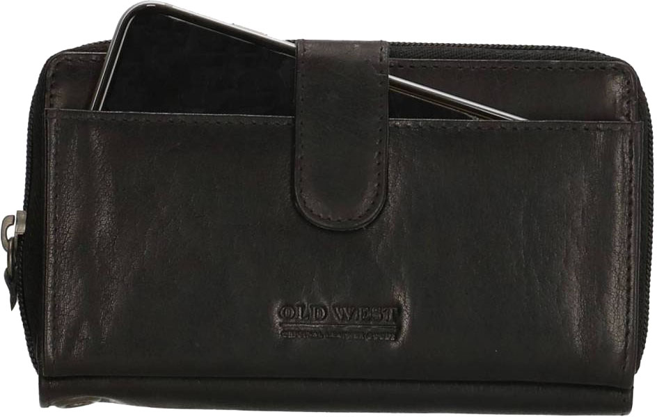 

Портмоне Old West SAN ANTONIO/Black с отдел. для 10 кр.карт с RFID защитой (16x11x3см) Ow16867 000