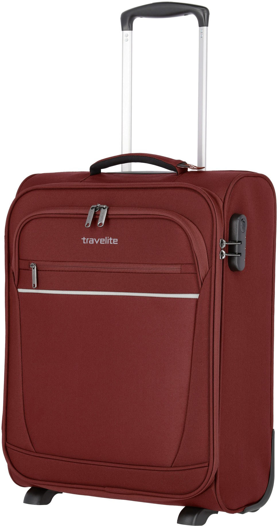 

Чемодан Travelite CABIN/Bordeaux на 2 колесах S (44л,1,9кг) (40x55x20см) TL090237-69