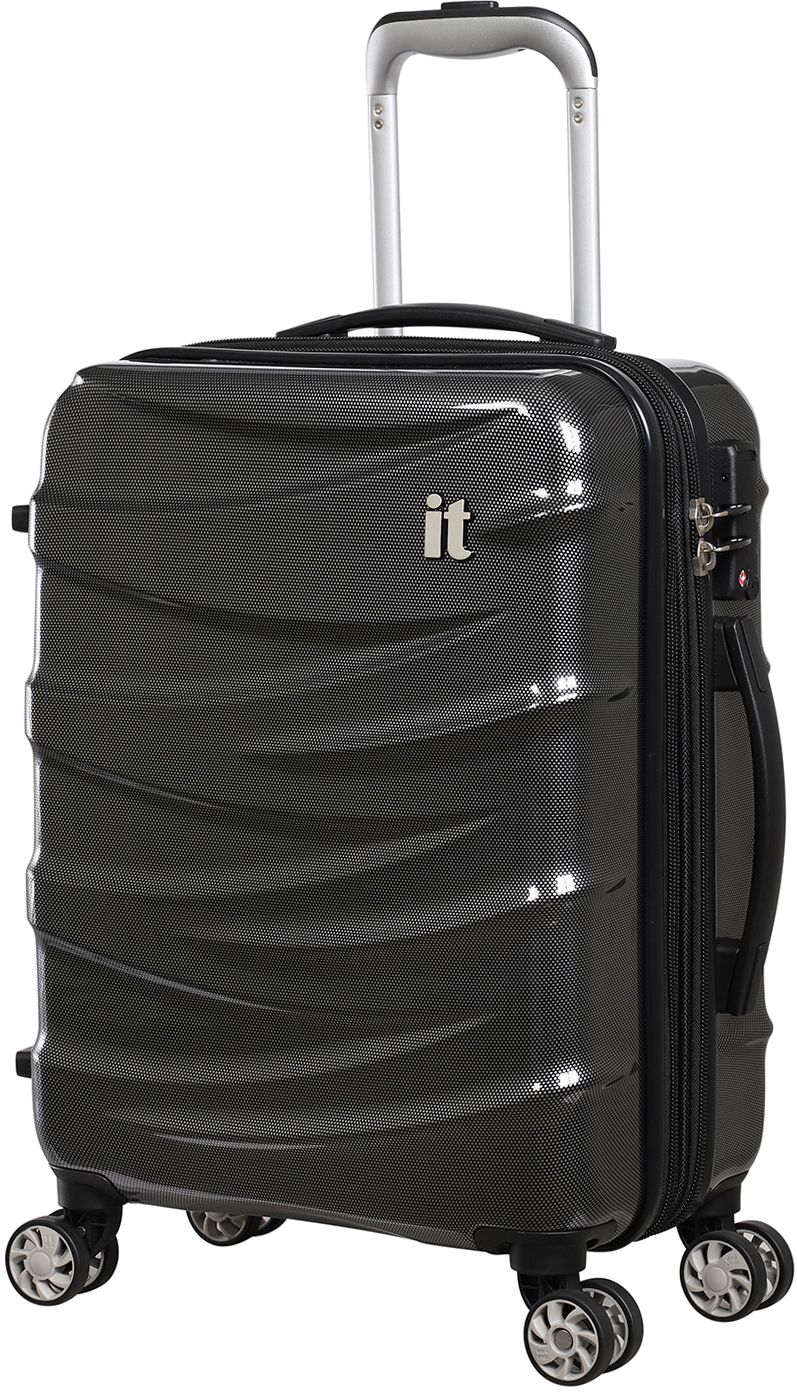 

Чемодан IT Luggage TIDAL/Charcoal на 4 колесах S exp. (35/45л,3,2кг) (35x54,6x22,8/29,2см) IT16-2327-08-S-P126