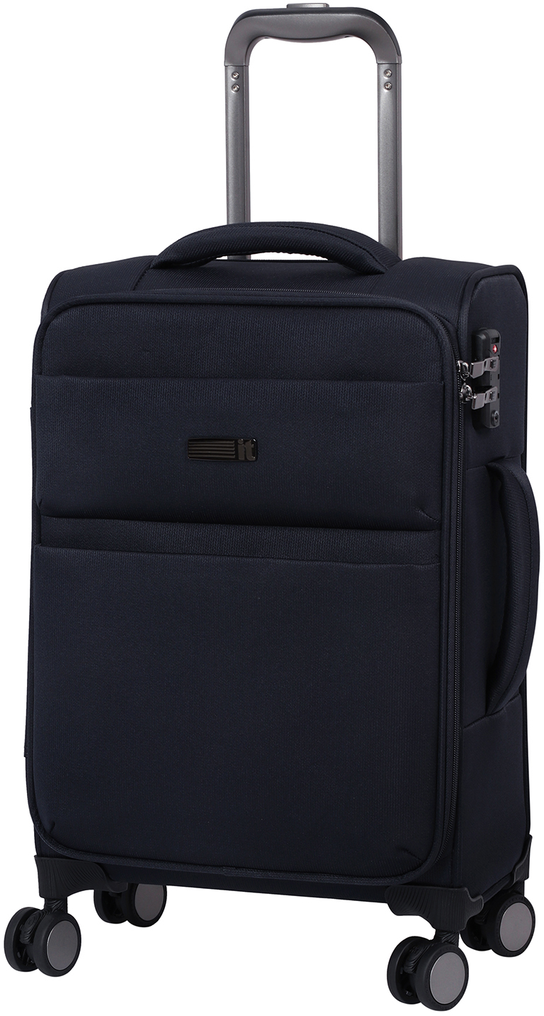 

Чемодан IT Luggage DIGNIFIED/Navy на 4 колесах S (32л,2,4кг) (36x55x21см) IT12-2344-08-S-S900