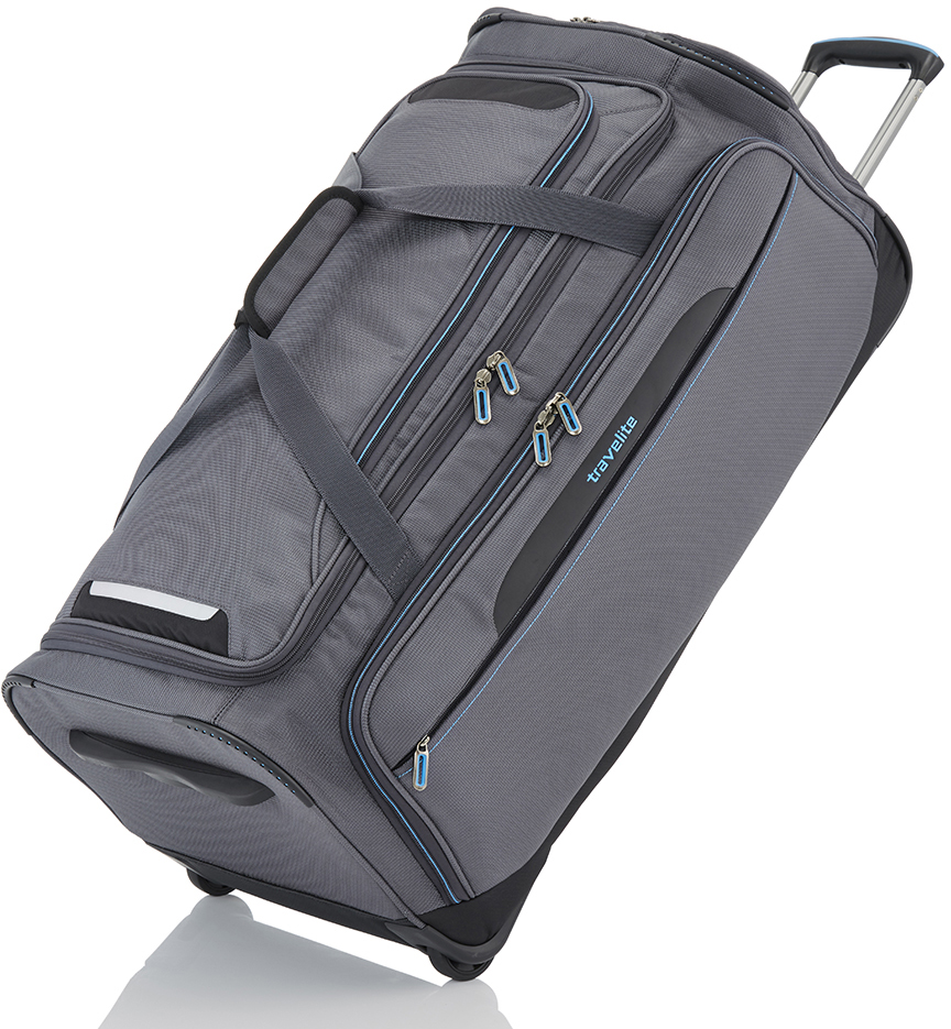 

Дорожная сумка на колесах Travelite CROSSLITE/Anthracite на 2 колесах L (117л,3,4кг) (79x38x39см) TL089501-03