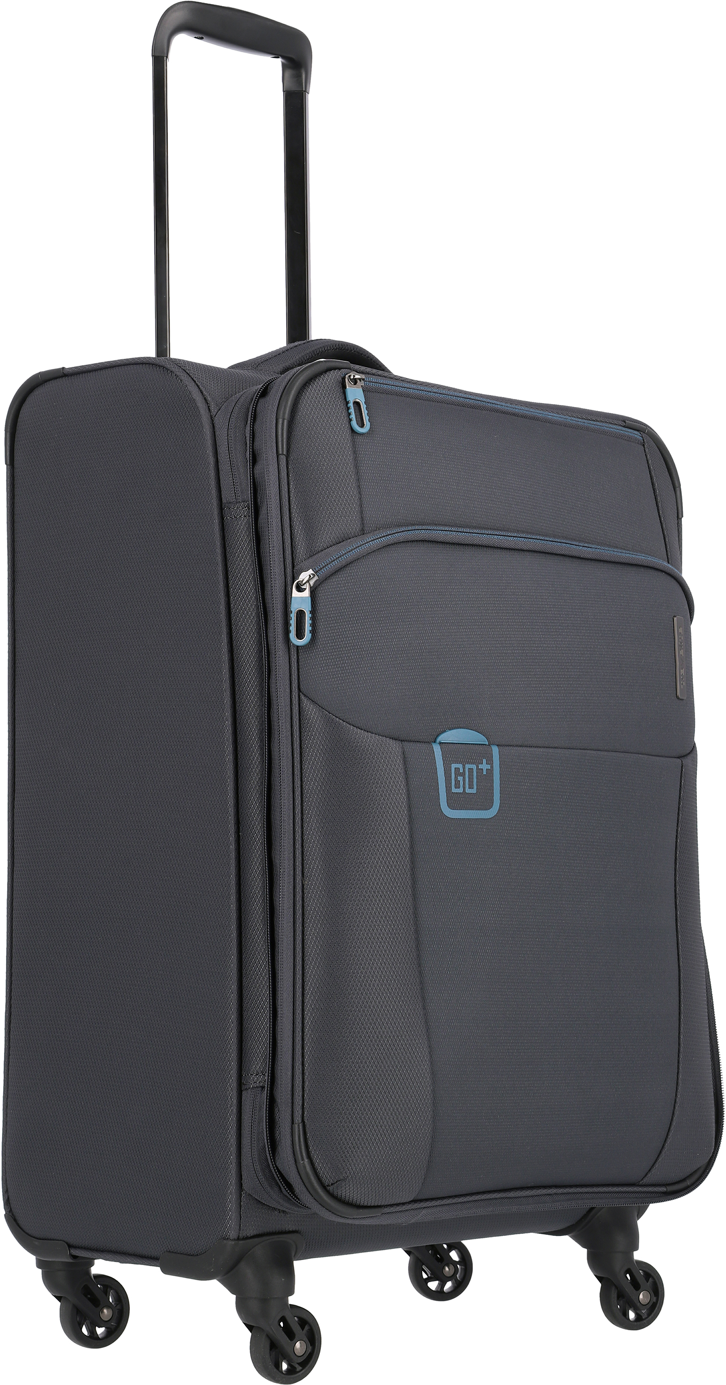 

Чемодан Travelite GO/Anthracite на 4 колесах M exp. (64/69л,2,9кг) (42x67x29/33см) TL090548-03