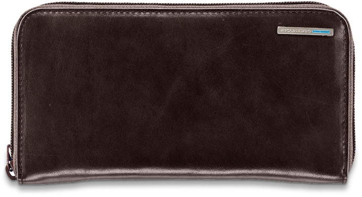 

Портмоне Piquadro BL SQUARE/Cognac верт. на молнии с RFID защитой (19x10x2,2) PD1515B2R_MO