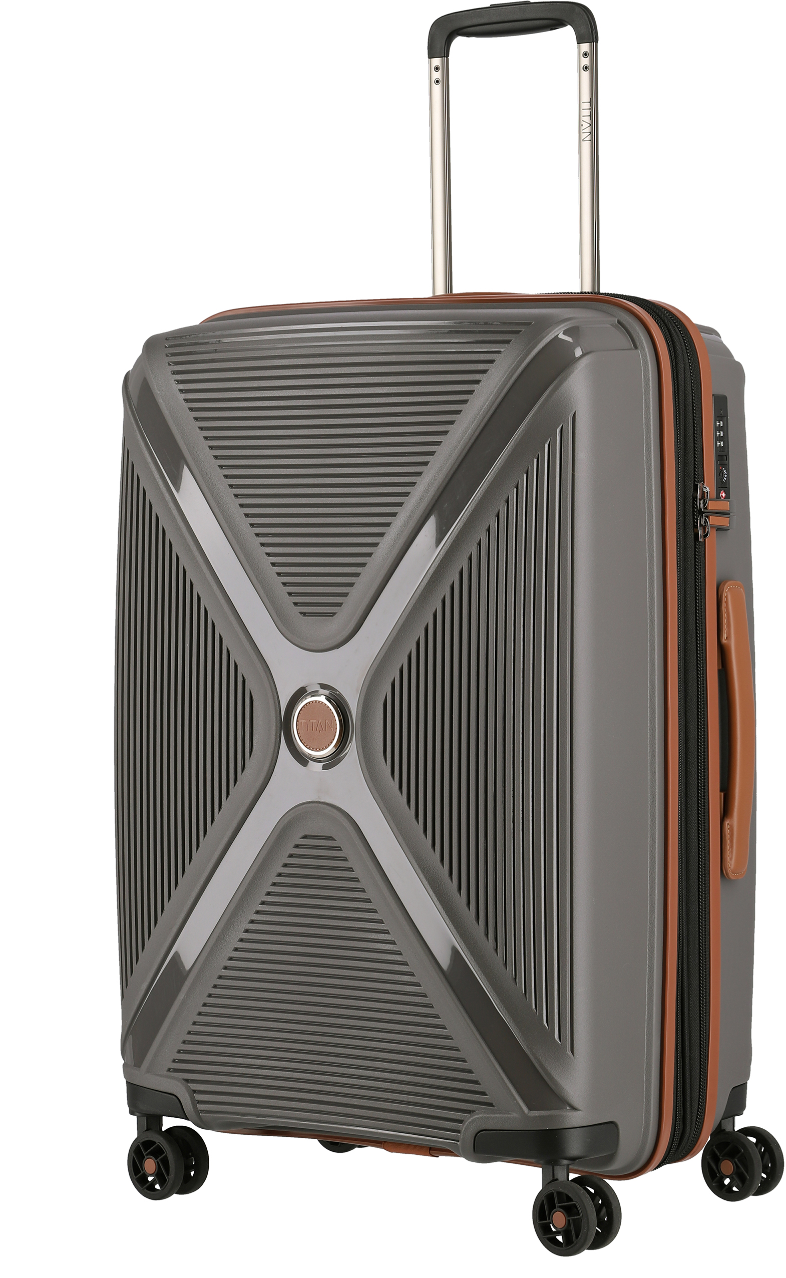 

Чемодан Titan PARADOXX/Anthracite на 4 колесах M exp. (80/88л,3,3кг) (45x68x28/31см) Ti833405-03