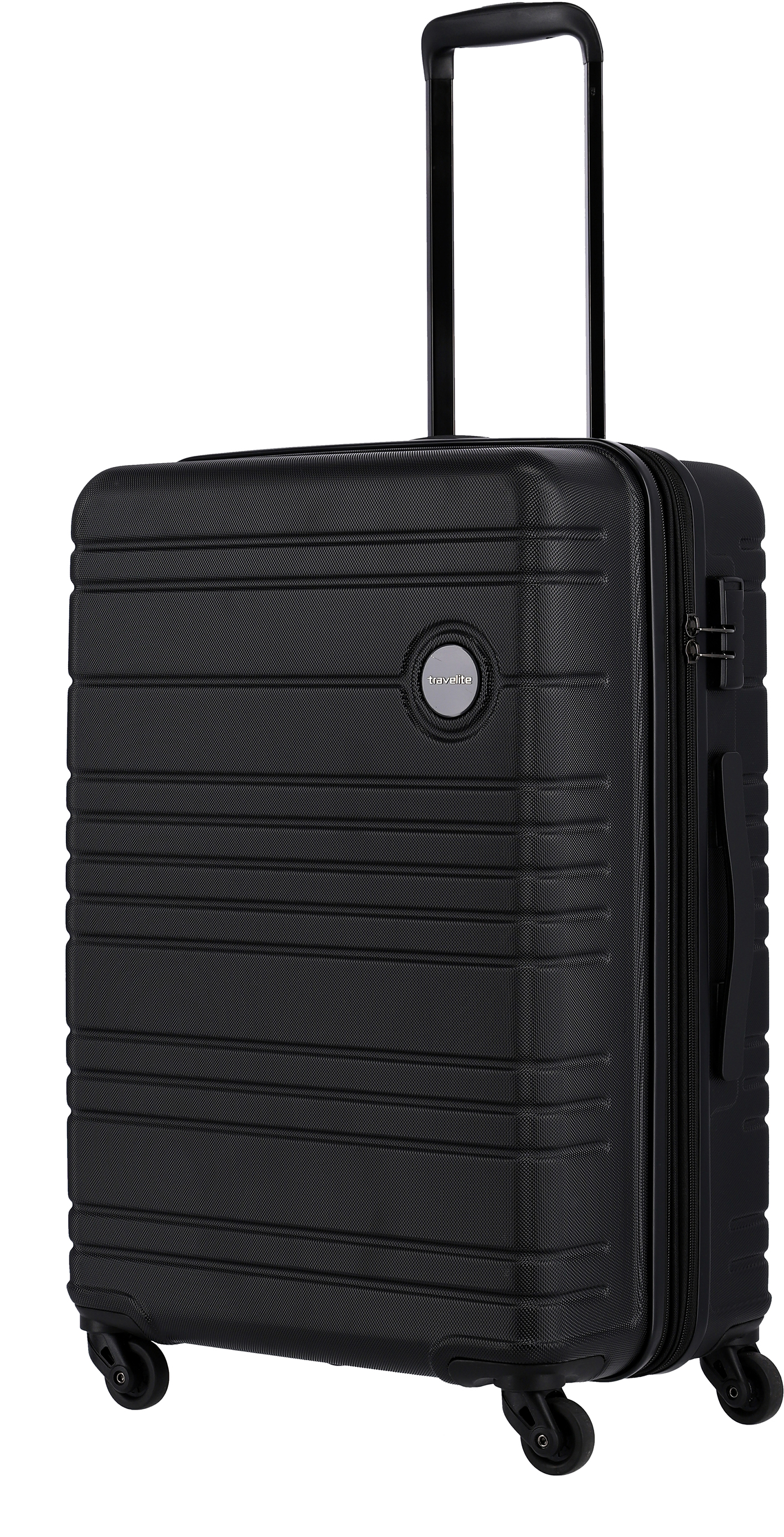 

Чемодан Travelite ROADTRIP/Black на 4 колесах M exp. (68/73л,3,9кг) (46x67x27/31см) TL075948-00