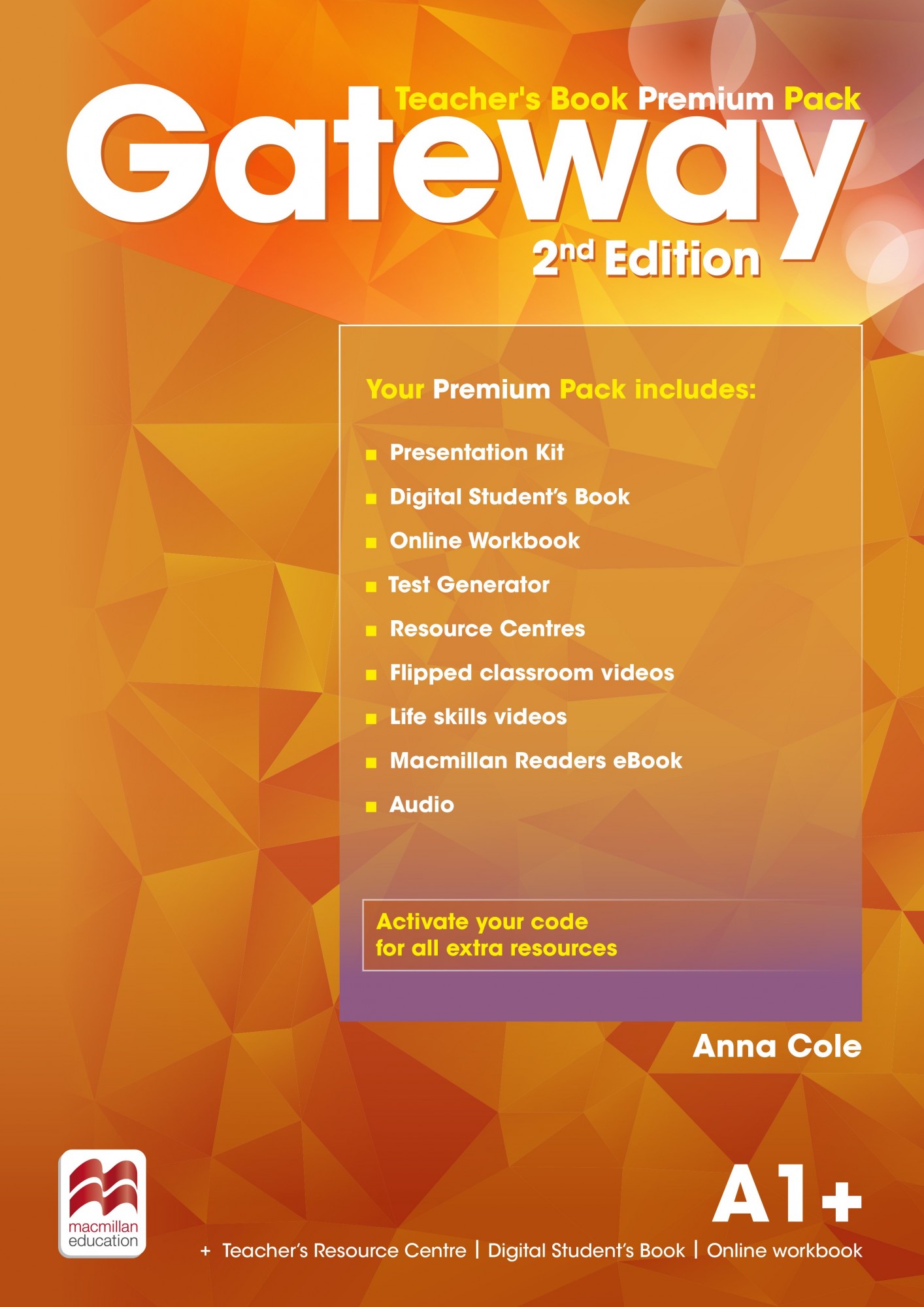 

Gateway 2nd Edition Level A1+: Teacher's Book Premium Pack - Anna Cole - 9788366000179