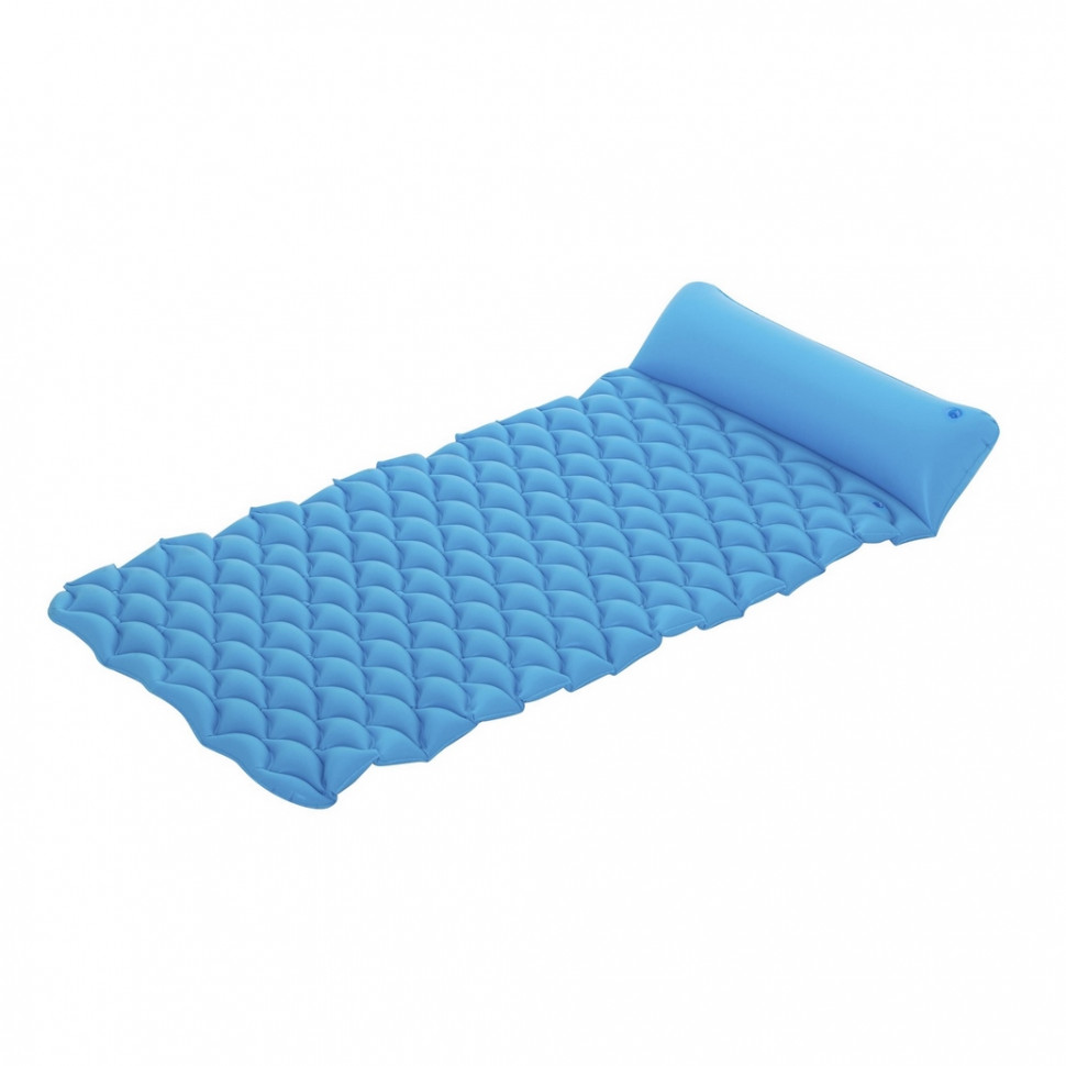 

Надувной матрас для плавания стеганый двухкамерный Bestway 44020(Blue) Синий