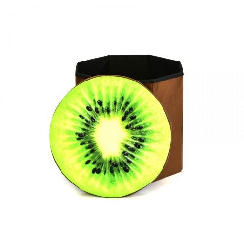 

Корзина-пуфик ящик для игрушек 3D-1706-3 (Киви)