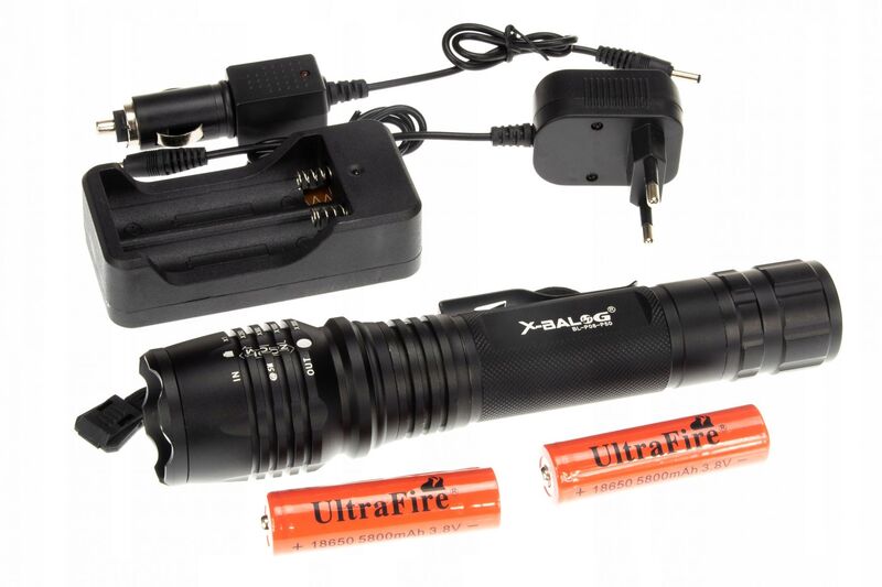 

Фонарь ручной Bailong BL-P08 (2 АКБ, CREE P50)
