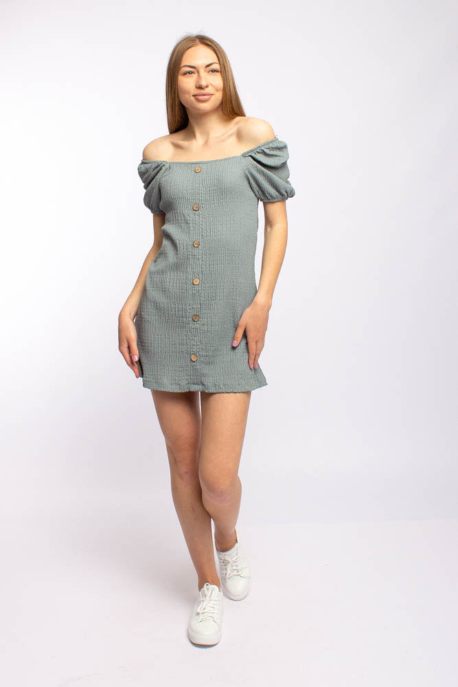 

Сукня коротка Bebe plus M м'ятний