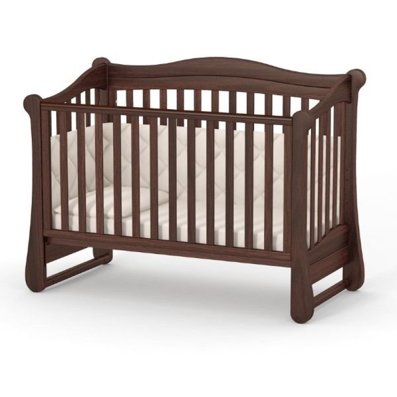 

Детская кроватка из натурального дерева ЛД 18 орех Верес (без матраса)