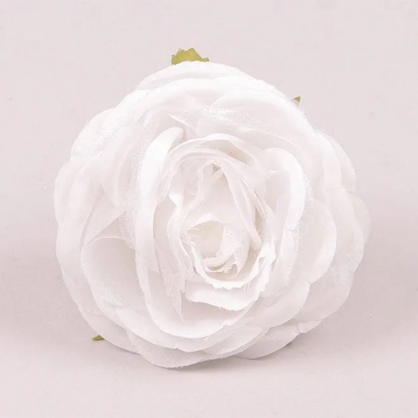 

Головка Розы белая Flora 23619