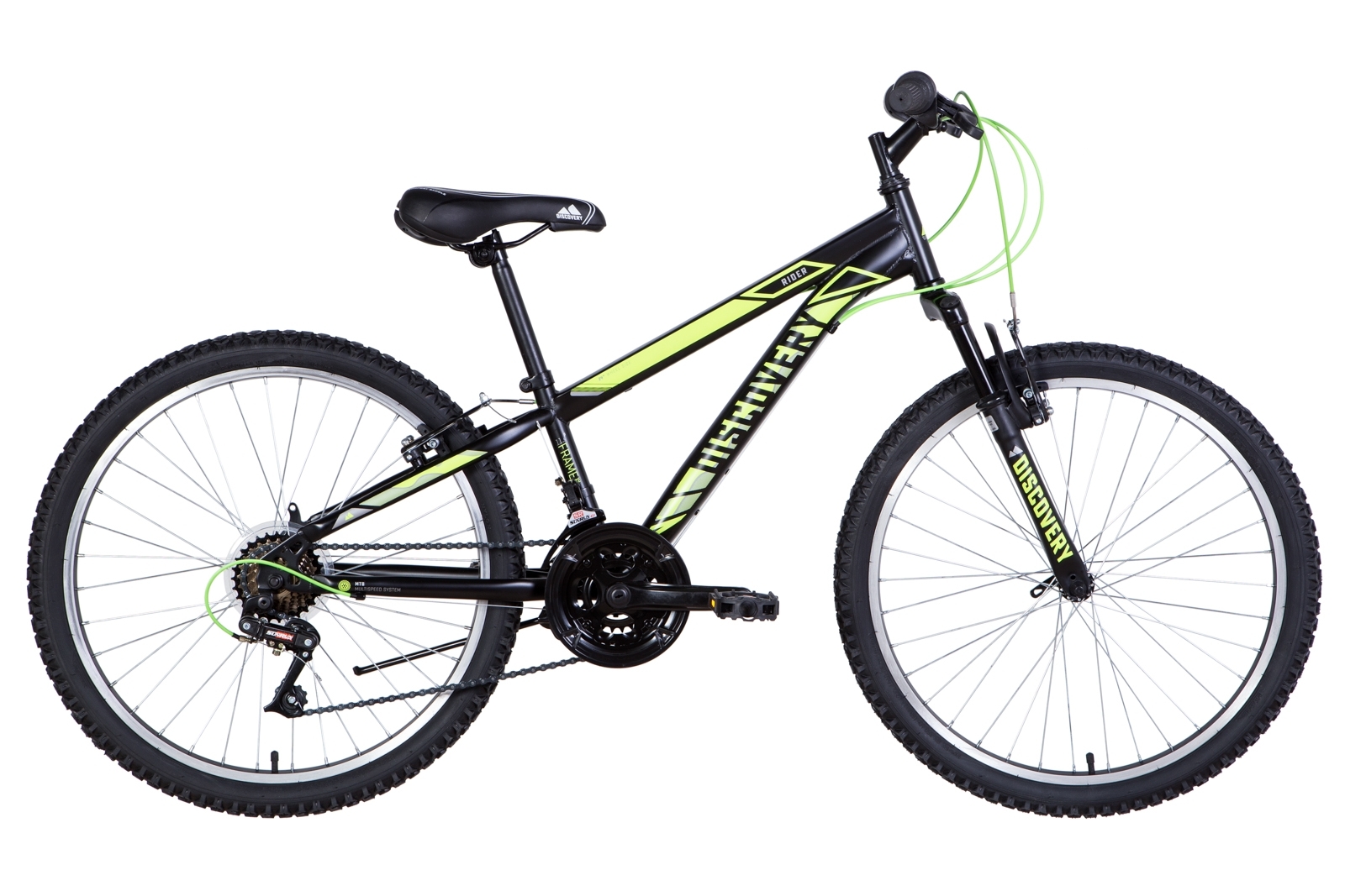 

Велосипед 24" Discovery RIDER бирюзовый 2021