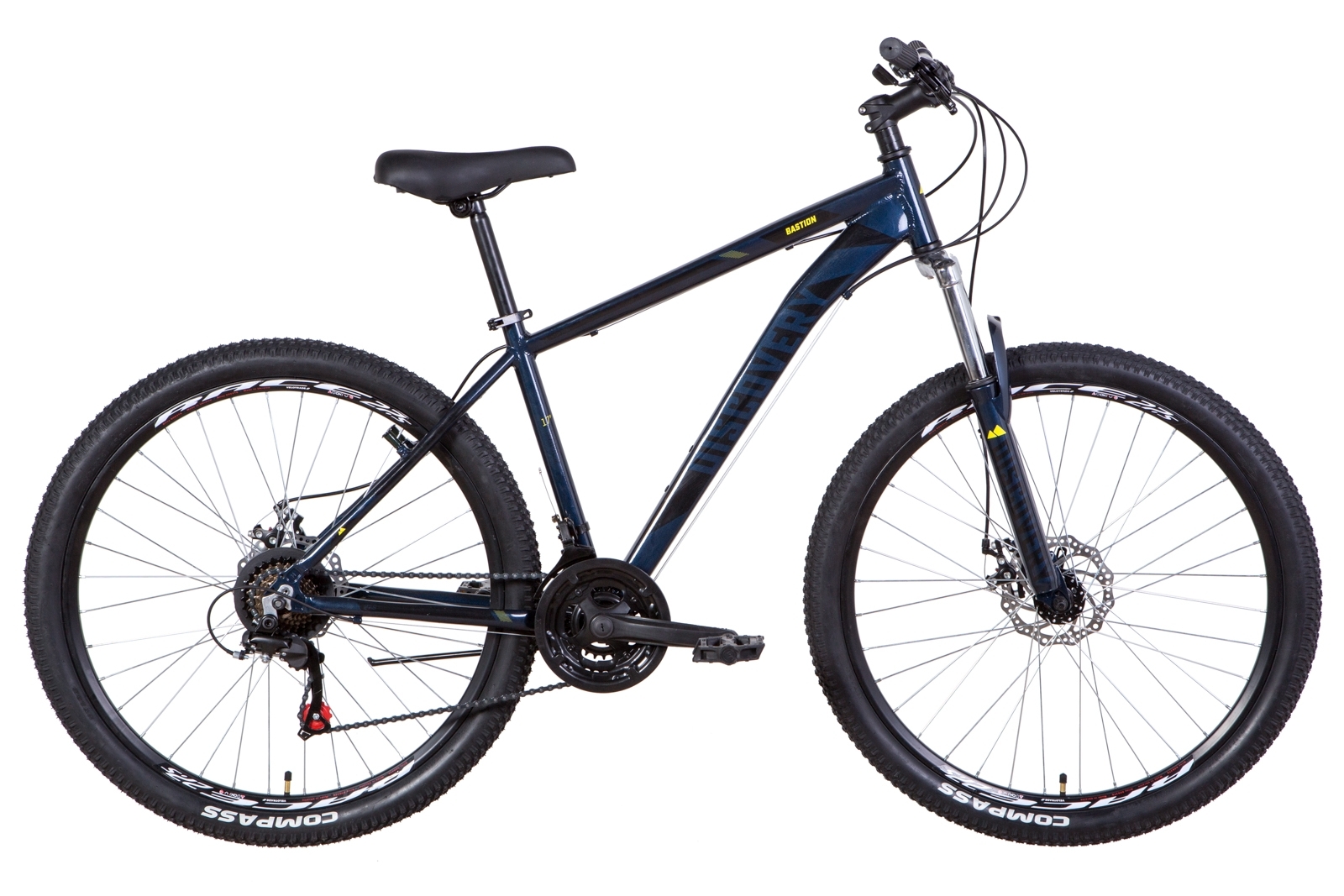 

Велосипед 27.5" Discovery BASTION DD сине-черный 2021