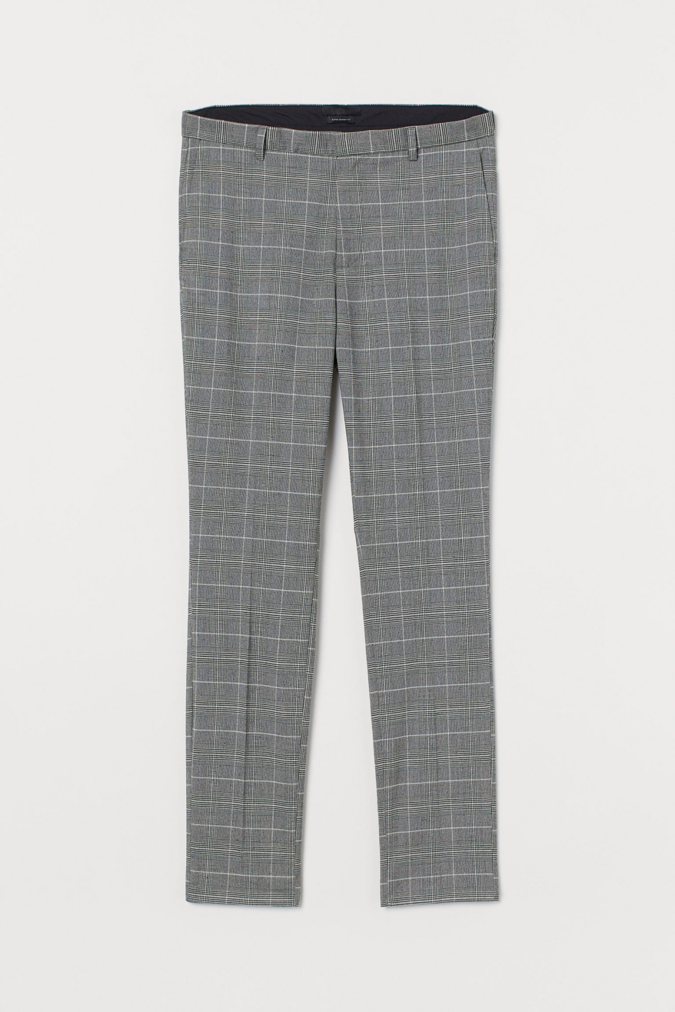 

Брюки H&M 52 серый в клетку 8000400sm