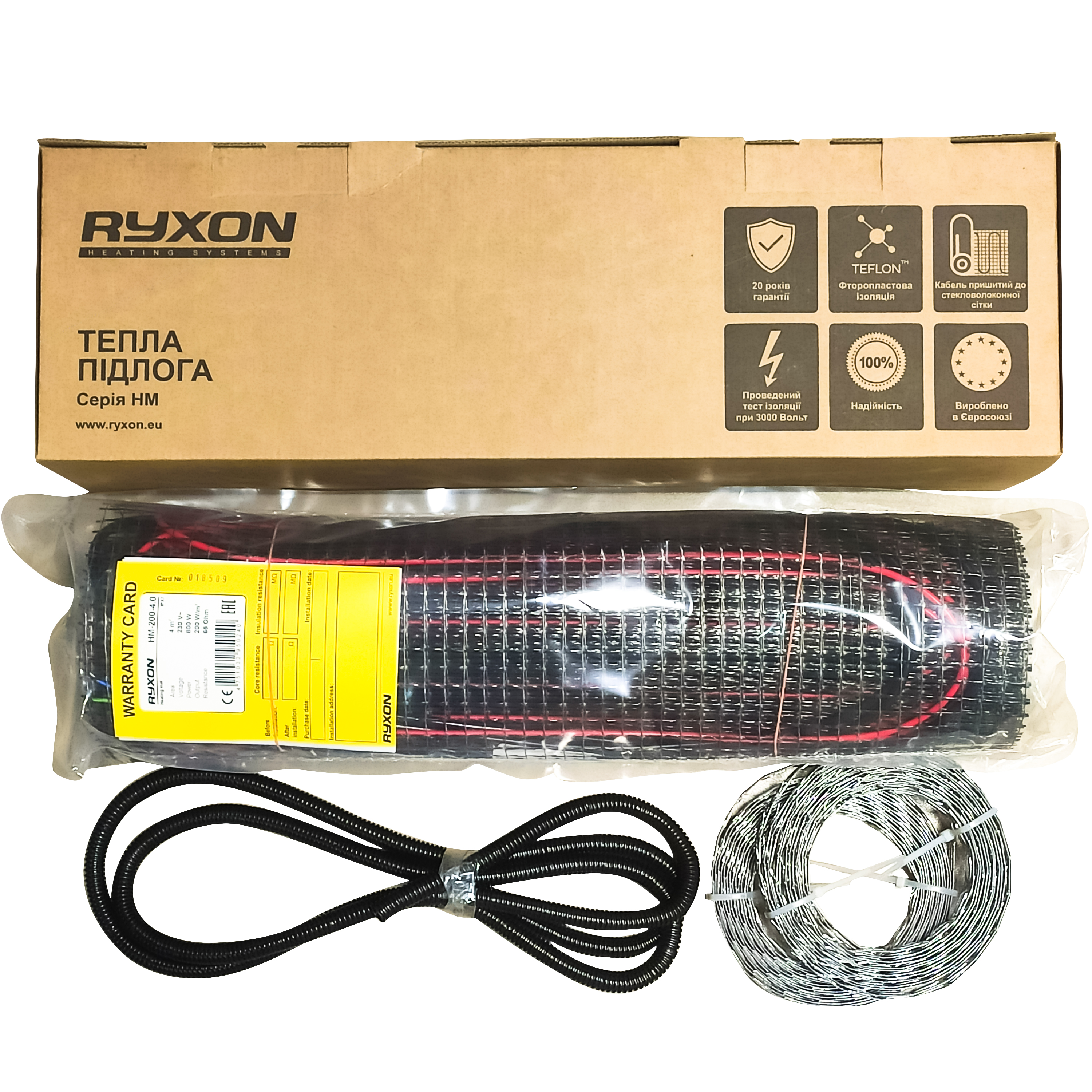 

Нагревательный мат Ryxon HМ-1600 Вт-8,0 м2