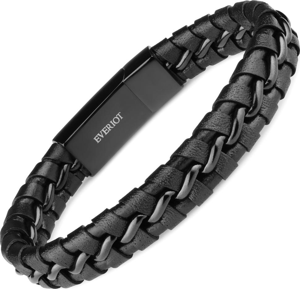 

Кожаный браслет мужской Everiot BC-MJ-1647