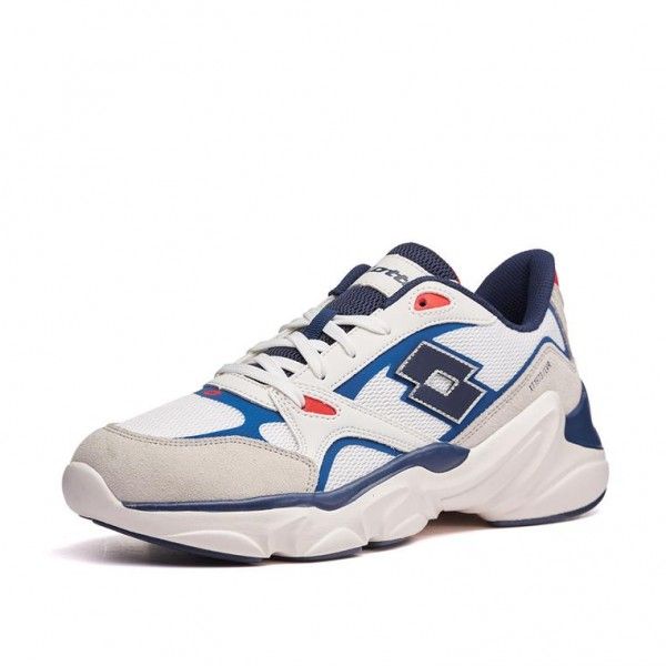 

Кроссовки мужские Lotto RIO II 42 WHITE/DRESS BLUE/MYKONOS BLUE 215700/7HY