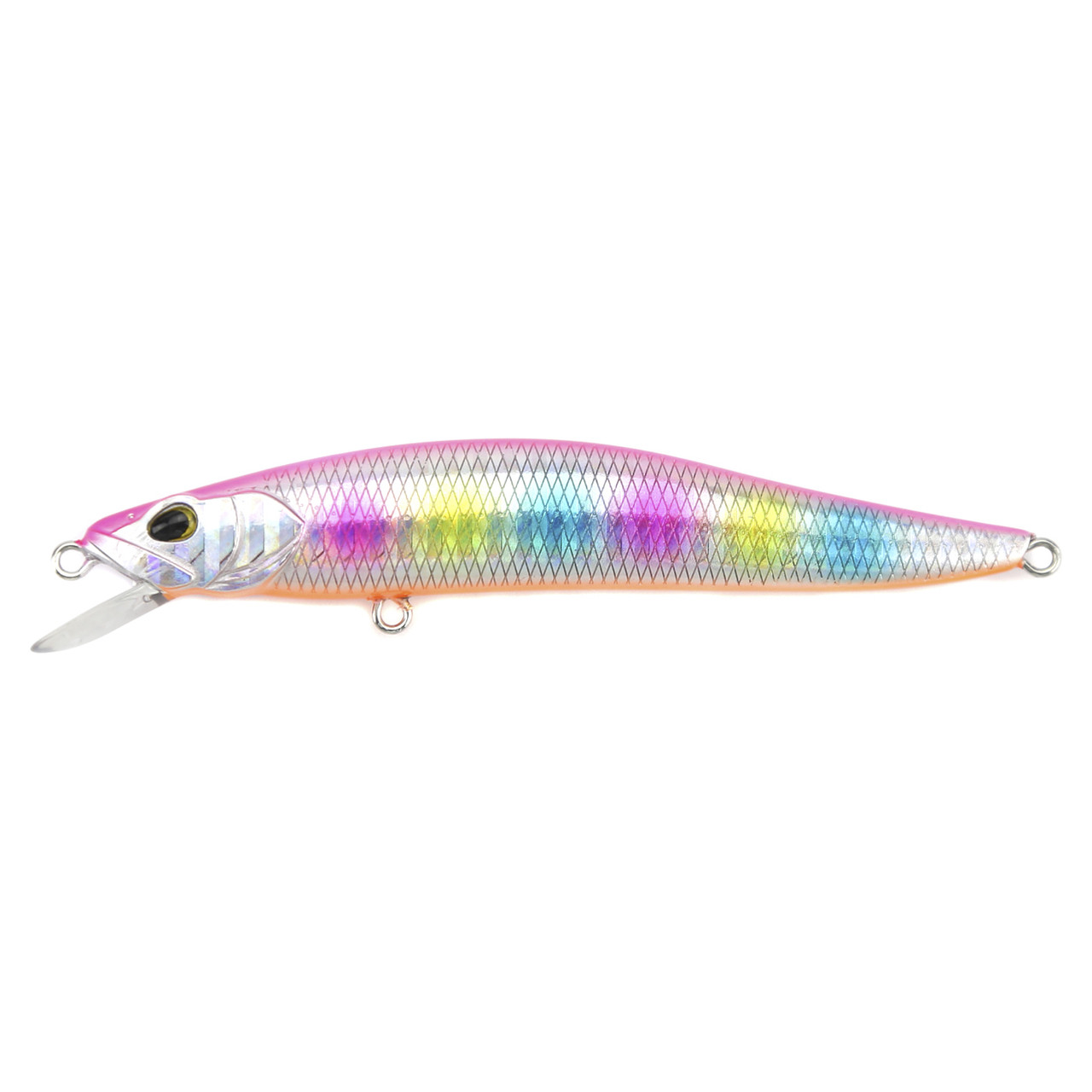 

Воблер TSURIBITO SAKANA 98F / FL-32 DOUBLE PINK RAINBOW (21589)