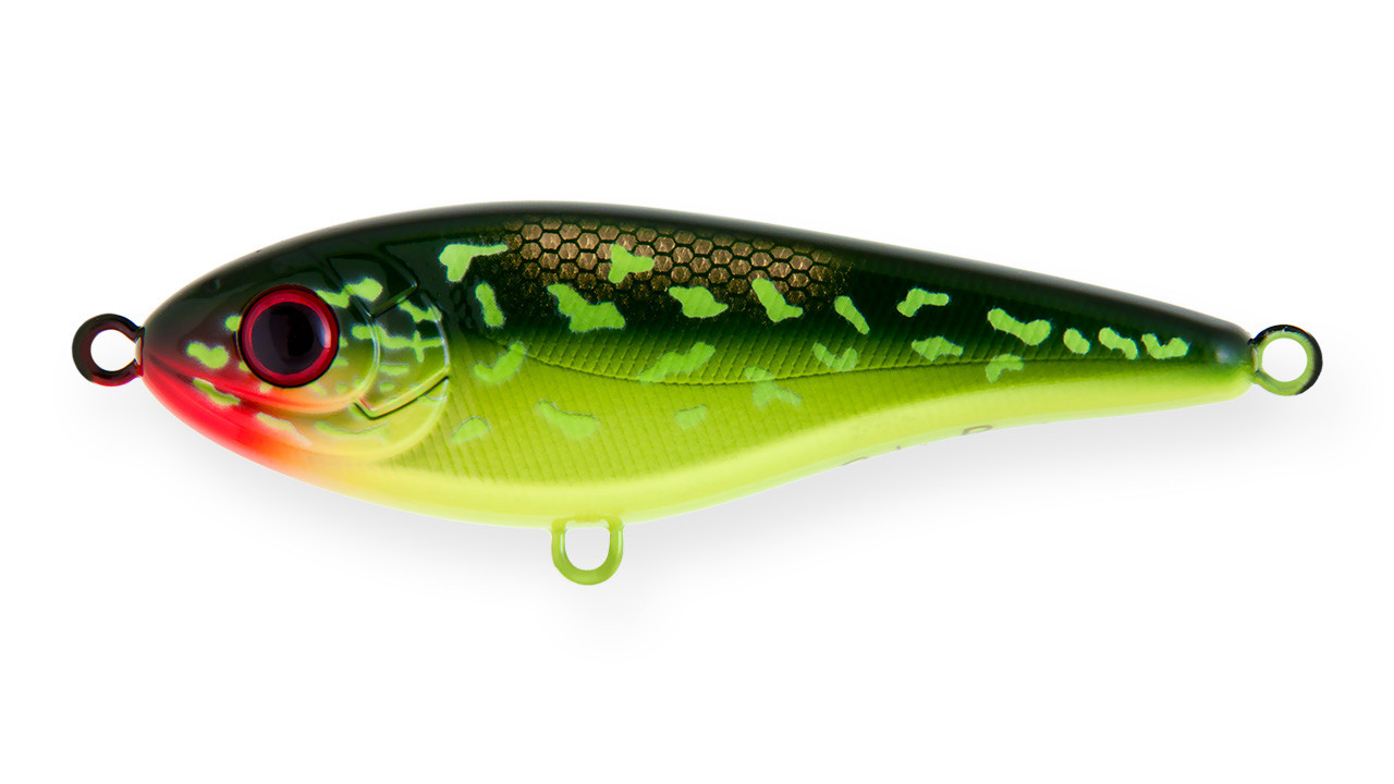 

Джерк Бейт Strike Pro Buster Jerk тонущий 15см 75гр Загл.0,5-4,0м #AC202F (82816)