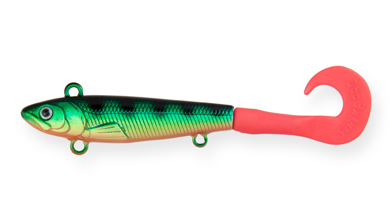 

Воблер Strike Pro Tail Gunner 45 Тонущий с резиновым хвостом 7,0cm 6,7gr#A45T (83431)