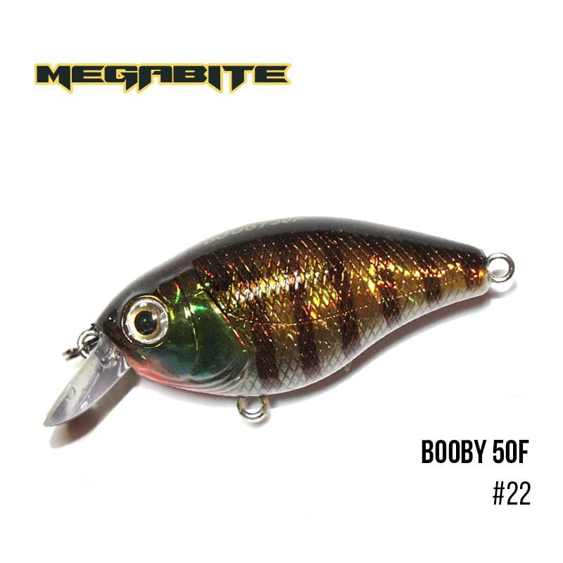 

Воблер Megabite Booby 50 F (50 мм, 9,4 гр, 0.7 m) (22)