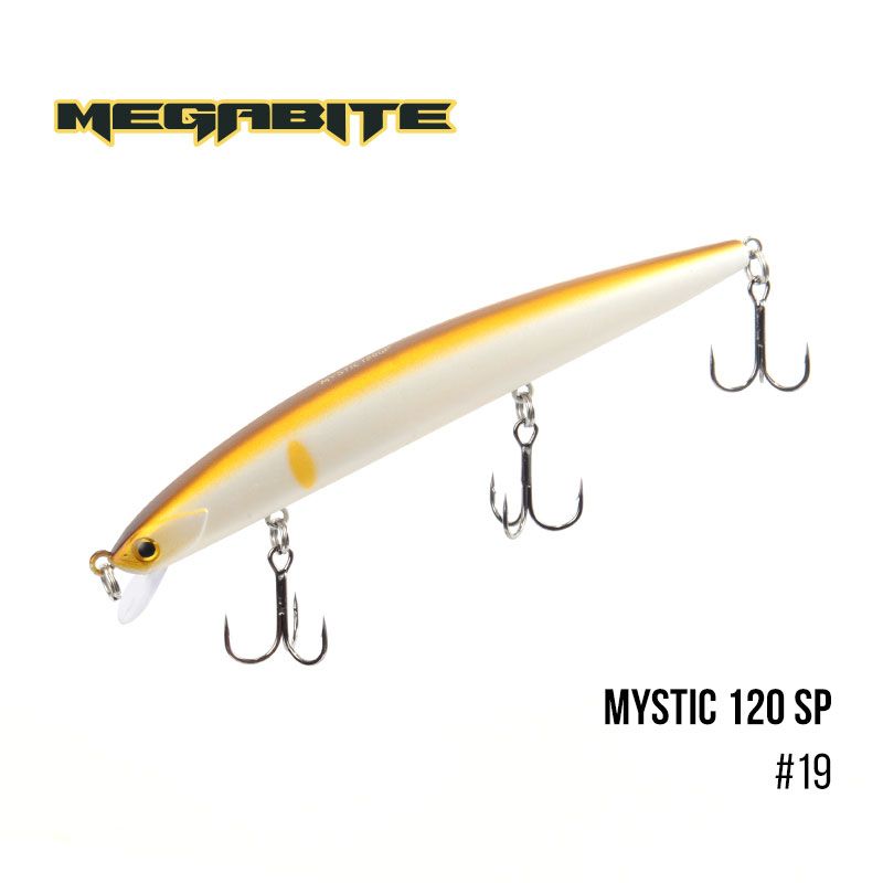 

Воблер Megabite Mystic 120 SP (120 мм, 14,8 гр, 0,5 m) (19)