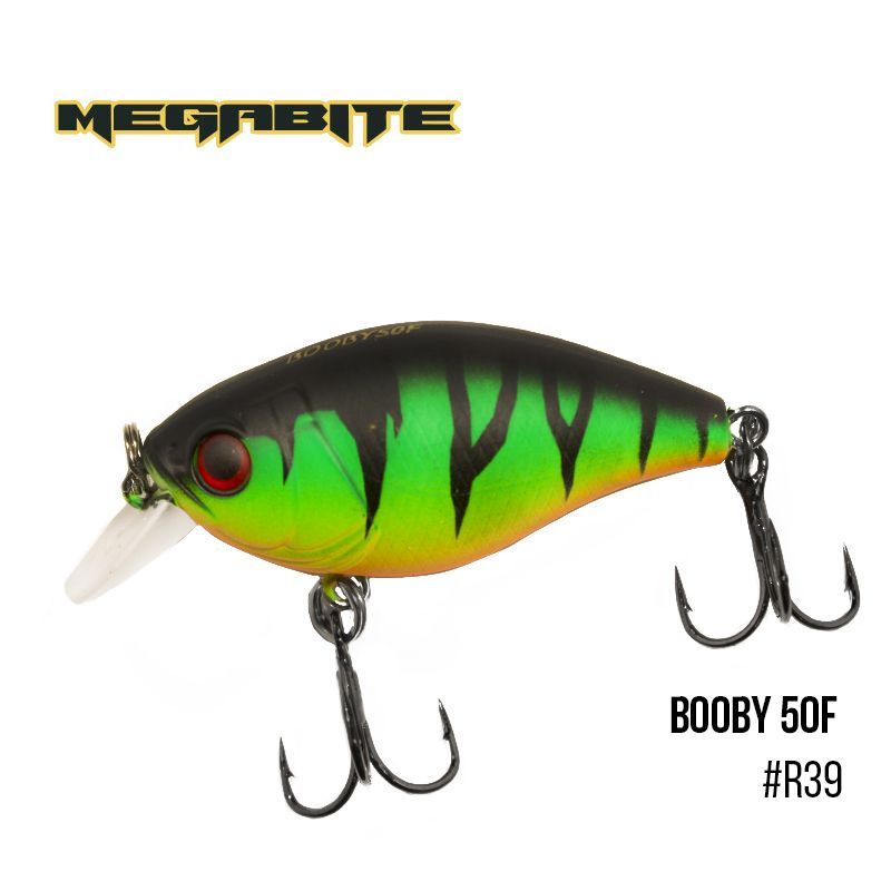 

Воблер Megabite Booby 50 F (50 мм, 9,4 гр, 0.7 m) (R39)