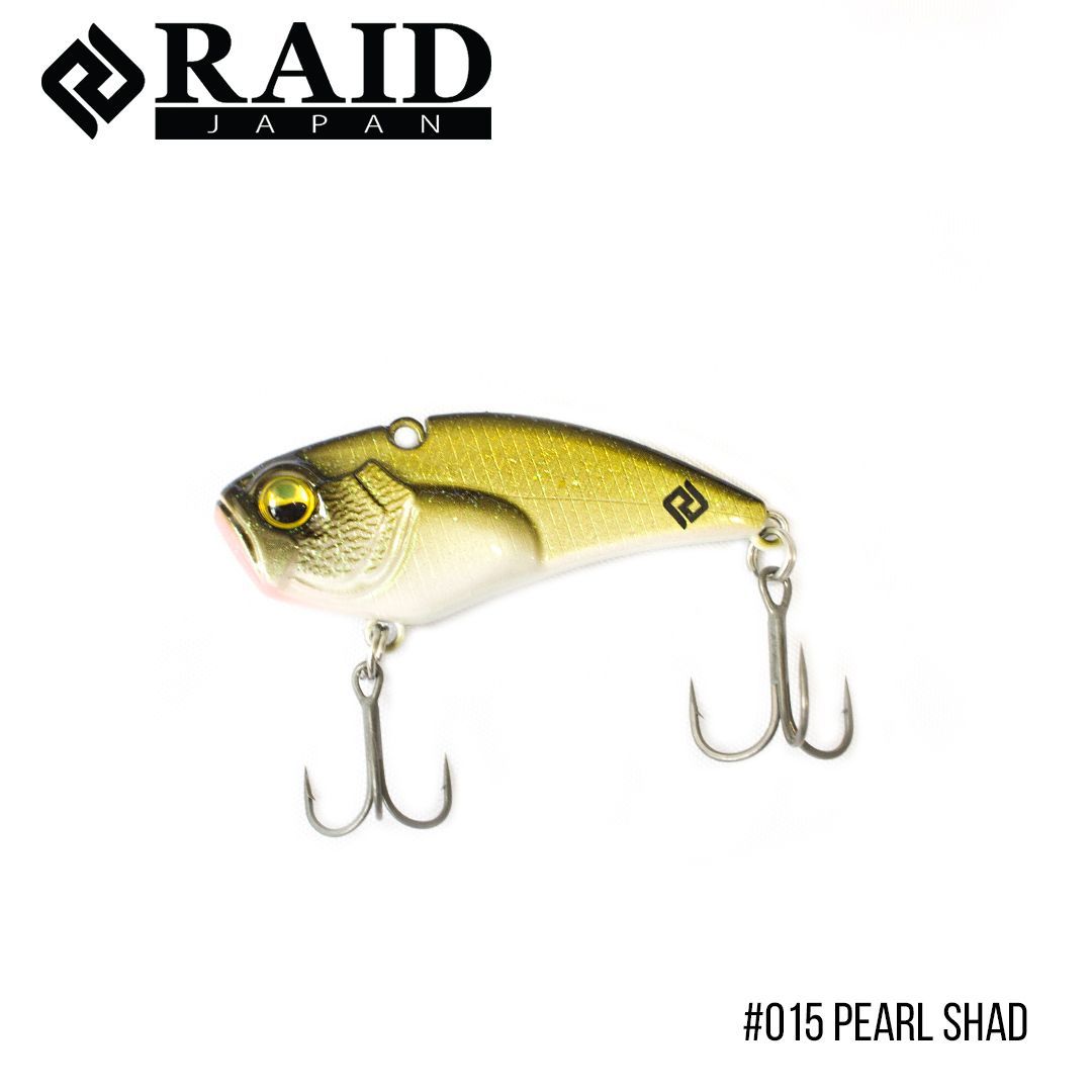 

Воблер Raid Level Vib Boost (38mm, 5g) (015 Pearl Shad)