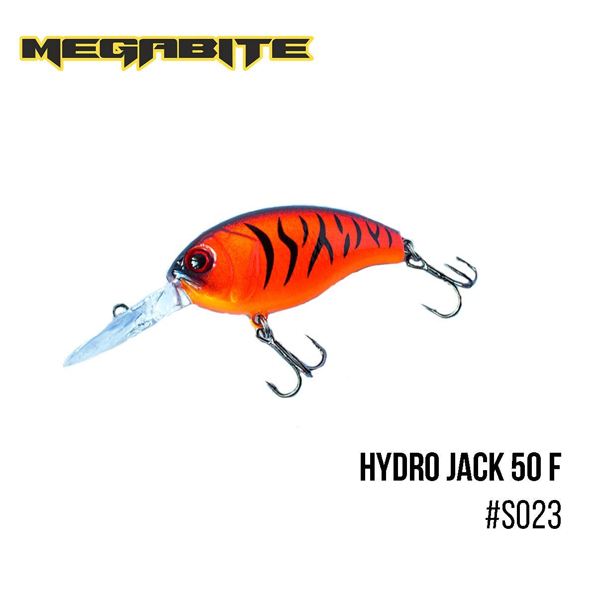 

Воблер Megabite Hydro Jack 50 F (50 мм, 9,01гр, 3m) (S023)