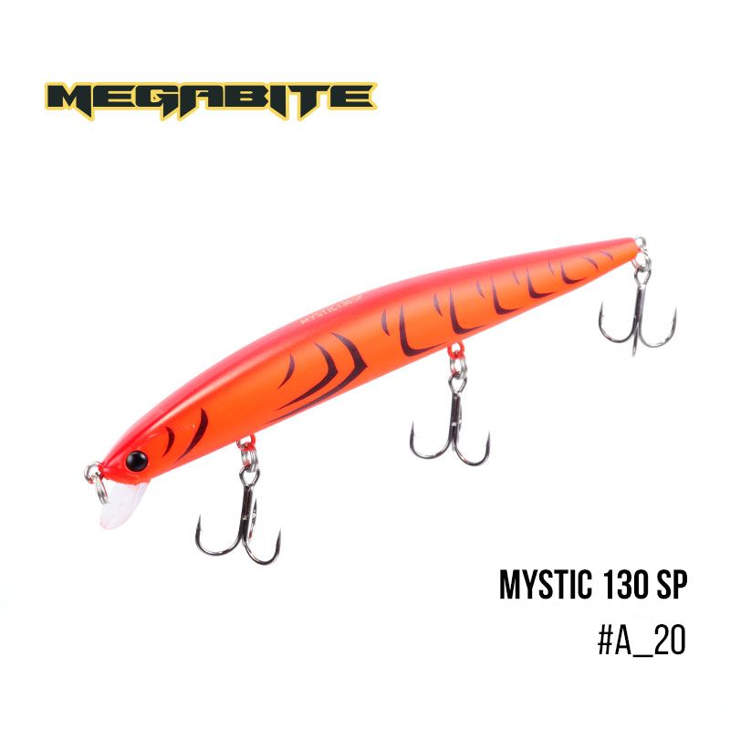 

Воблер Megabite Mystic 120 SP (120 мм, 14,8 гр, 0,5 m) (A_20)